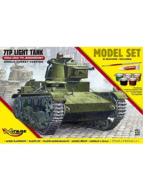 Polish light tank 7TP set