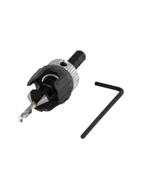 Wolfcraft 2544000 - 3,2-12mm Screw Starter With Countersink and Depth Stop