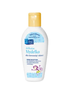 Delicate liquid soap for babies and children 80ml