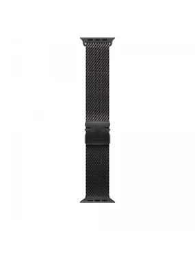 Black Titanium Milanese Loop 49 mm - M