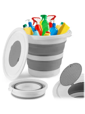 Folding bucket with handle MS-681 Massido