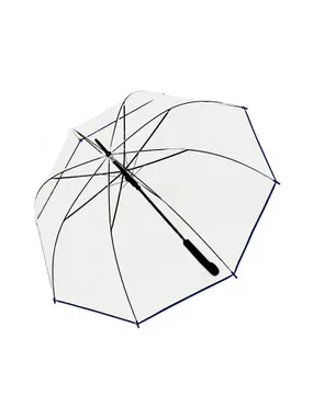 Women long stick umbrella Hit Long Automatic transparent Glocke 77354B 02
