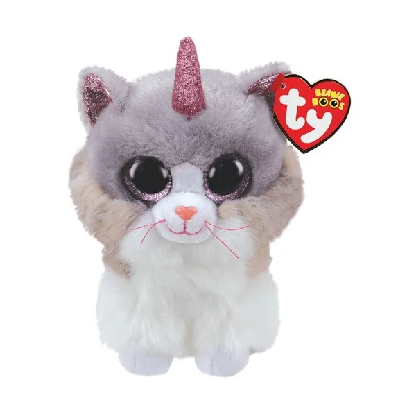 Plush toy TY Cat with a hor n Asher 24 cm