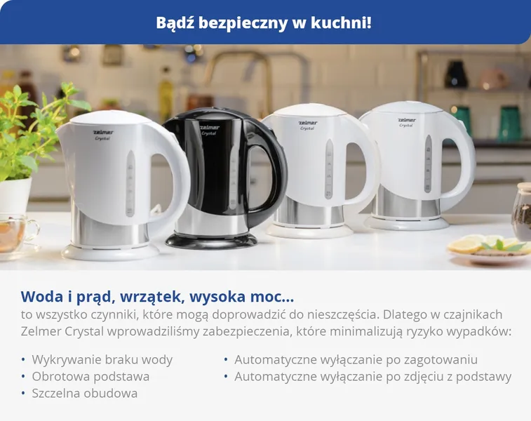 Kettle Crystal white ZCK7630W