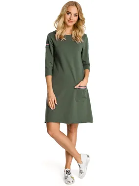 M343 khaki dress