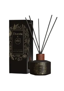 Dorota & Aroma Home Scented Black Rose with a packet 100ml