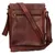 Men's leather crossbody bag LG-655 BRN