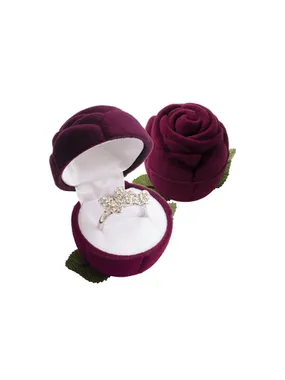 Suede gift box Rose FU-62B/A10