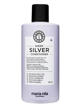 Hydrating Conditioner Neutralizing Yellow Hair Tones Sheer Silver (Conditioner)