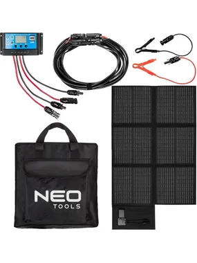 Pārnēsājams saules panelis 120W/18V NEO Tools 90-141