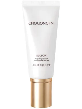 Brightening and moisturizing sunscreen SPF50+ Chogongjin (Sulbon Jin Tone-Up Sunscreen) 50 ml