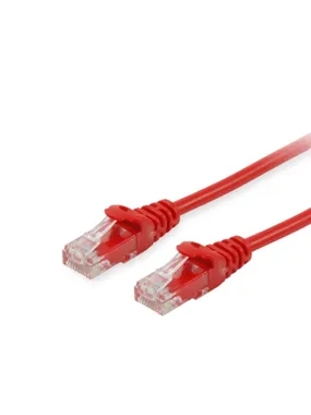 Aprīkot Cat.6 U/UTP Patch Cable, 1,5m, sarkans