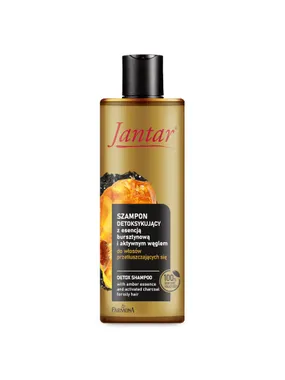 Jantar shampoo with amber essence and activated carbon for oily hair 300ml