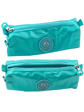 SCHOOL Pencil case Single -chamber organizer Green 21.5cm
