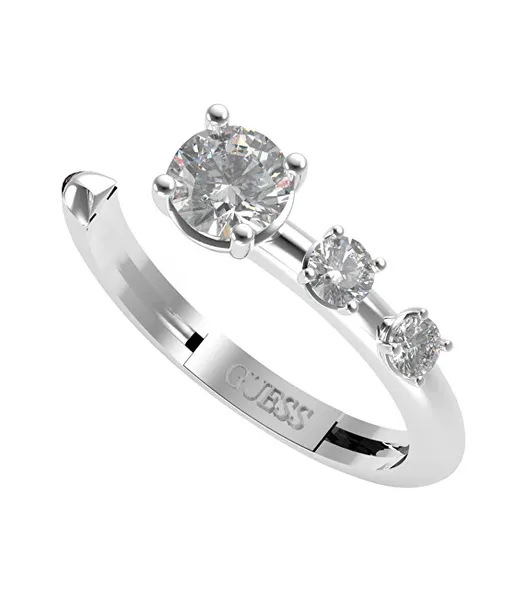 Elegant open ring with Sunburst zircons JUBR01408JWRH