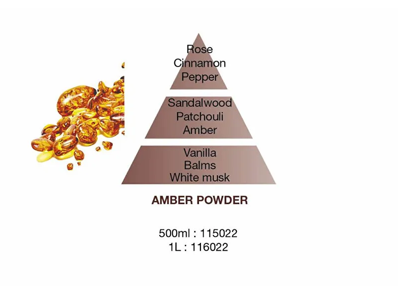 Amber Powder (Lampe Recharge/Refill) 500 ml