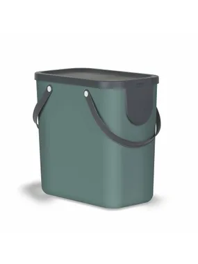 Rotho Albula 25L green sorting bin