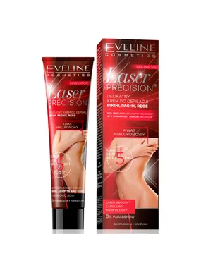 Laser Precision gentle cream for depilation bikini armpits and hands 125ml