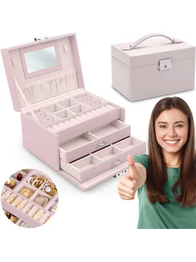 MS -700 Massido jewelry box - pink