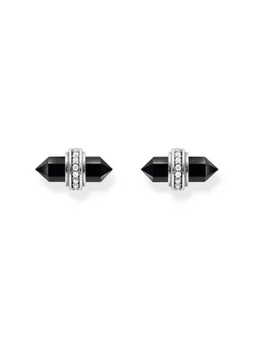 Thomas Sabo H2281-641-11 Silver stud earrings w. black onyx