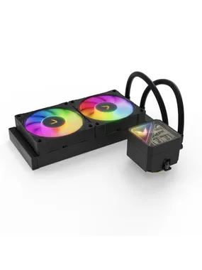 Valkyrie V240 Lite Processor All-in-one liquid cooler 24 cm Black