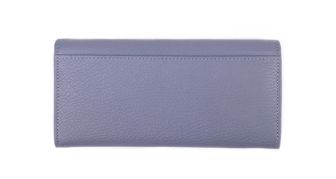 Women's leather wallet 7066 lavender