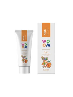 Baby toothpaste Kids Peach (Kids Toothpaste 3-8 Years) 50 ml