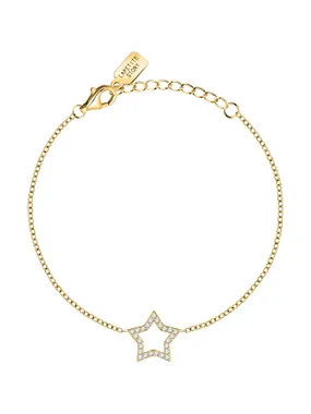 Gold-plated star bracelet Silver LPS05AWV28