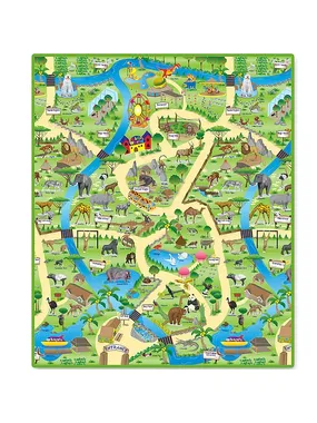 Mat Zoo 120cmx100cmx3m