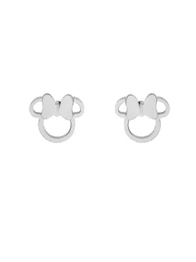 Beautiful Minnie Mouse steel earrings E600181L-B.CS