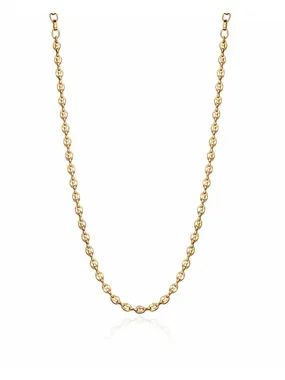 Chic original gold plated necklace 6481C01012