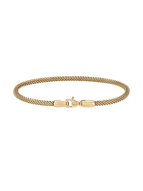 Fashion Gold Plated Mesh Perfect Pair Steel Bracelet DW0040068