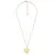 Decent Drew Heart Gold Plated Necklace JF04689710