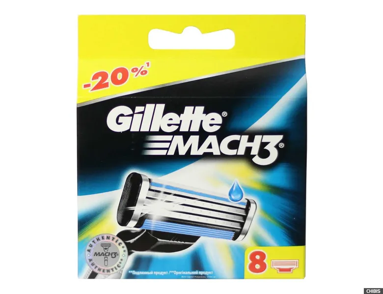 Mach 3 replacement razor blades 8 pieces