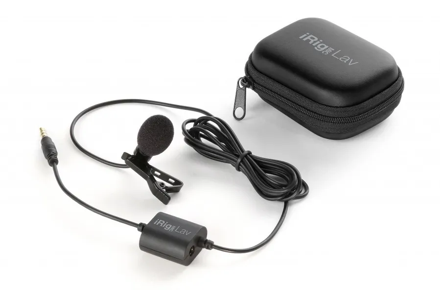 IK Multimedia iRig Mic Lav Black Clip-on mikrofons