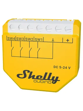 Shelly Qubino Wave i4 DC Controller