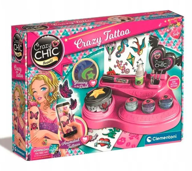 Crazy Chic Crazy Tattoos set