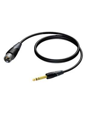 XLR MALE 6,3 MM JACK MALE STEREO 3 M