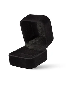 Suede black gift box KS1