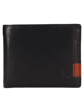 Men's leather wallet BX003Z BLK