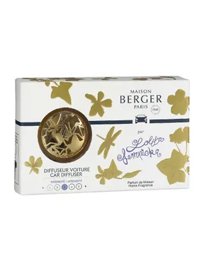 Gift set for car diffuser Gold + Lolita Lempicka refill