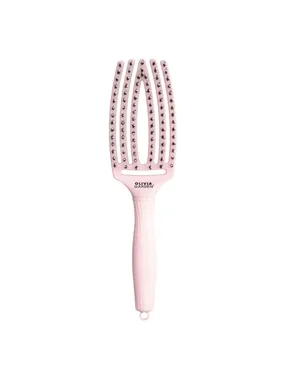 Fingerbrush combo medium hair brush pastel pink