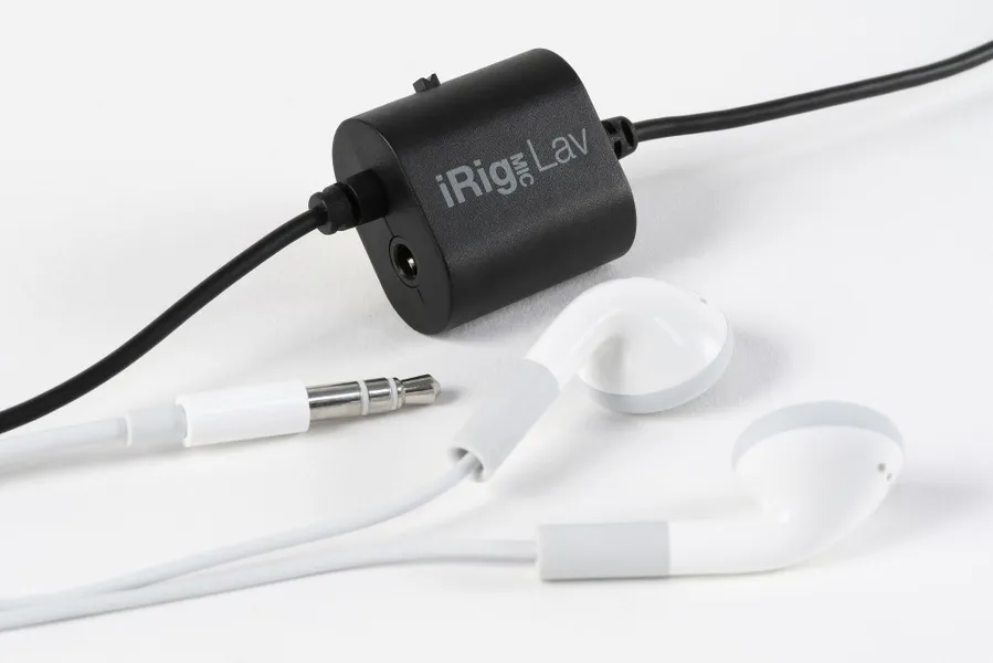 IK Multimedia iRig Mic Lav Black Clip-on mikrofons