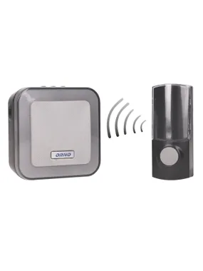 ENKA DC wireless bell, battery, learning system, 32 sounds, 100m