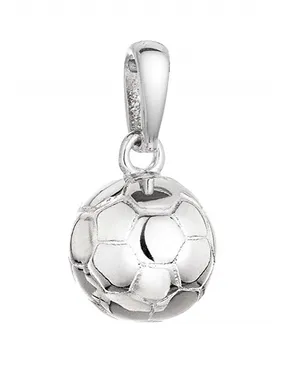 Silver pendant Soccer ball 64013
