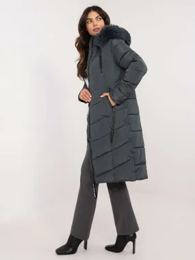 Women's teal winter jacket