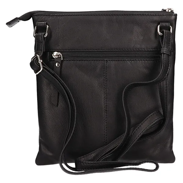 Women's leather crossbody bag BLC-4594-20 BLK