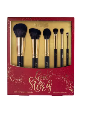 Love story set 6 makeup brushes