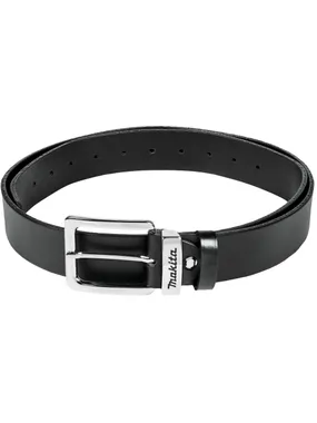 Leather belt black size. L, tool belt