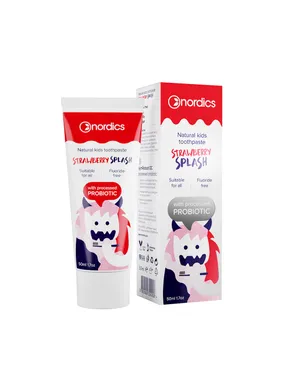 Natural Kids Toothpaste toothpaste for children without fluoride Strawberry Splash 50ml